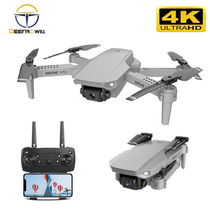 2020 NEW E88 drone 4k HD Drone With wide-angle camera drone WiFi 1080p real-time
