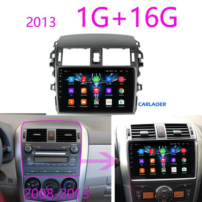 2Din android 8.1 Car Radio Multimedia Player For Toyota Corolla E140/150 2007 -2016