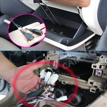 2Din android 8.1 Car Radio Multimedia Player For Toyota Corolla E140/150 2007 -2016