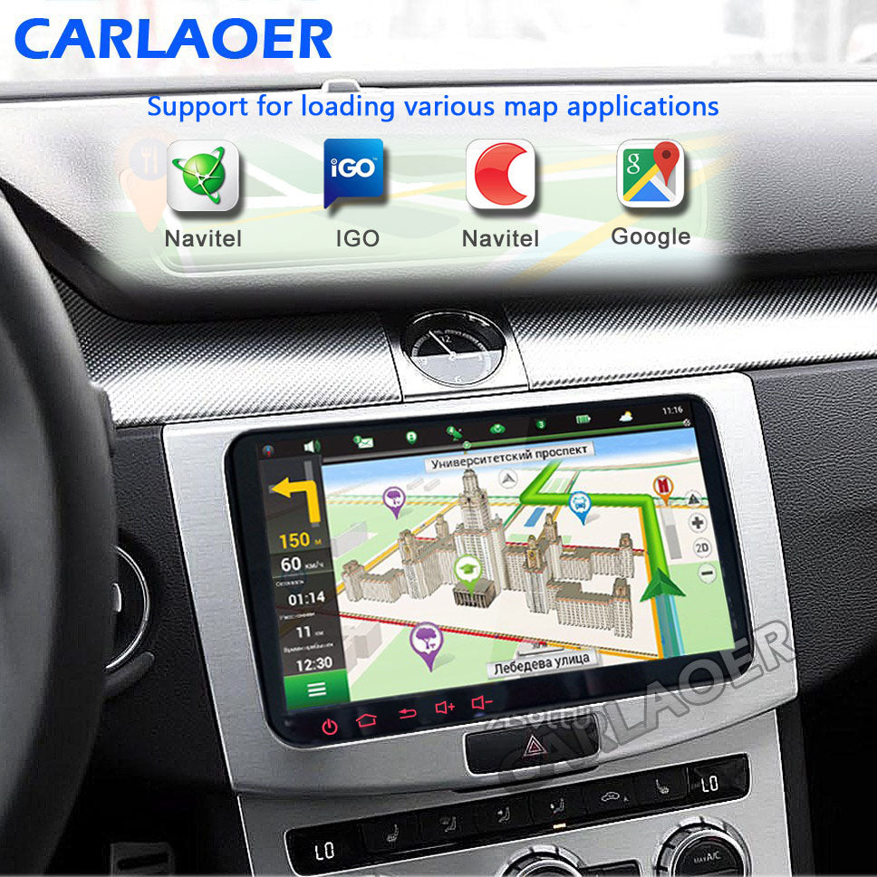 Car Android 8.1 2 radio GPS multimedia for Volkswagen/Skoda/Octavia/golf/touran/passat/B6/polo/tiguan/yeti