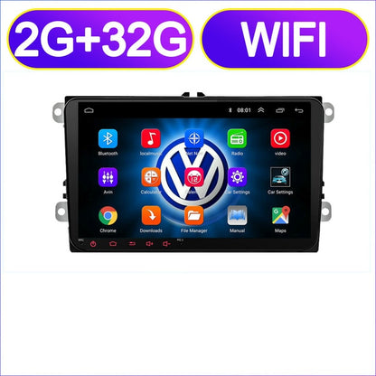 Car Android 8.1 2 radio GPS multimedia for Volkswagen/Skoda/Octavia/golf/touran/passat/B6/polo/tiguan/yeti