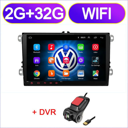 Car Android 8.1 2 radio GPS multimedia for Volkswagen/Skoda/Octavia/golf/touran/passat/B6/polo/tiguan/yeti