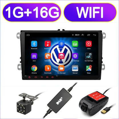 Car Android 8.1 2 radio GPS multimedia for Volkswagen/Skoda/Octavia/golf/touran/passat/B6/polo/tiguan/yeti