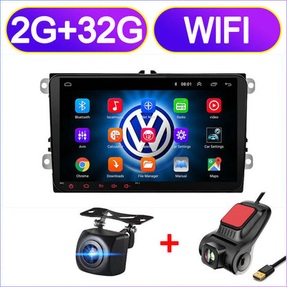 Car Android 8.1 2 radio GPS multimedia for Volkswagen/Skoda/Octavia/golf/touran/passat/B6/polo/tiguan/yeti
