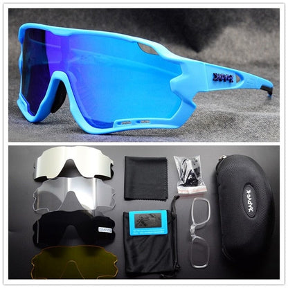 Cycling Sunglasses Men/Women MTB Bicycle eyewear  UV400 polarized