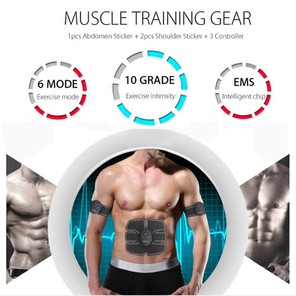 EMS Wireless Muscle Smart Fitness Electric Weight Loss Body Slimming Belt Unisex