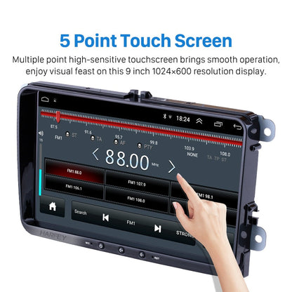Android 8.1 2Din For VW/Volkswagen/Golf/Polo/Tiguan/Passat/b7/b6/leon/Skoda/Octavia car Radio GPS Multimedia player