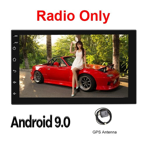 Android 2din Car Multimedia MP5 Player GPS Navigation WIFI Autoradio 7'' Touch Screen Bluetooth FM