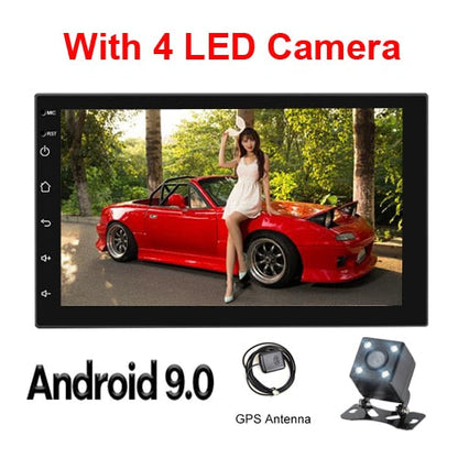 Android 2din Car Multimedia MP5 Player GPS Navigation WIFI Autoradio 7'' Touch Screen Bluetooth FM