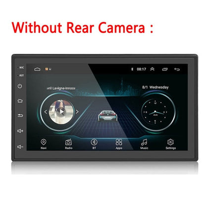 Android 2din Car Multimedia MP5 Player GPS Navigation WIFI Autoradio 7'' Touch Screen Bluetooth FM