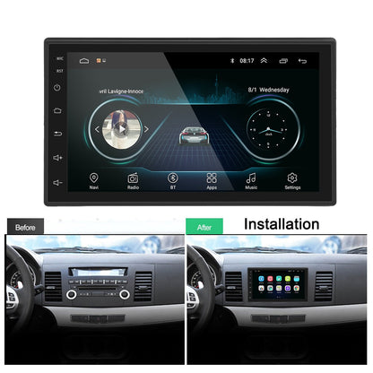 Android 2din Car Multimedia MP5 Player GPS Navigation WIFI Autoradio 7'' Touch Screen Bluetooth FM