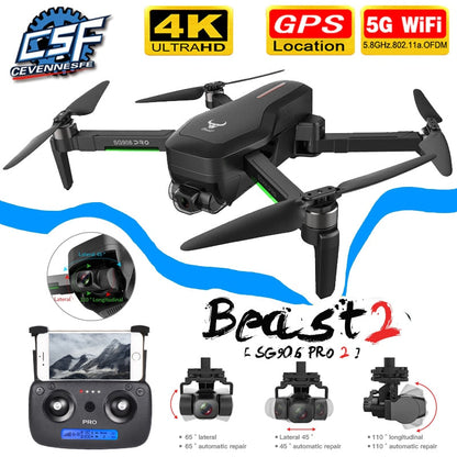 NEW SG906 / SG906 Pro 2 GPS Drone with Wifi FPV 4K Camera Three-axis anti-shake