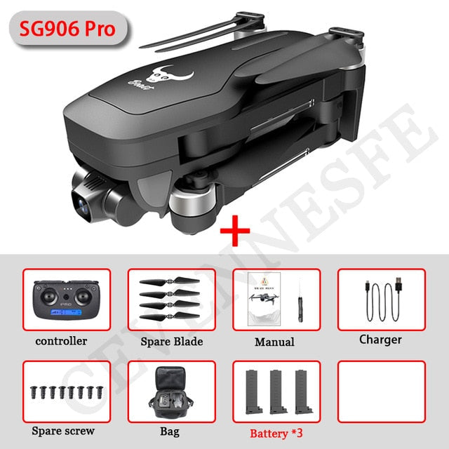 NEW SG906 / SG906 Pro 2 GPS Drone with Wifi FPV 4K Camera Three-axis anti-shake