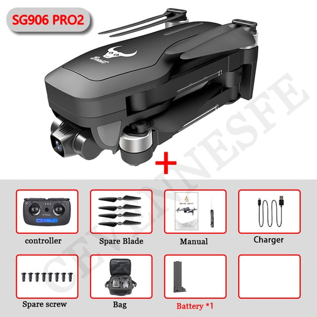 NEW SG906 / SG906 Pro 2 GPS Drone with Wifi FPV 4K Camera Three-axis anti-shake