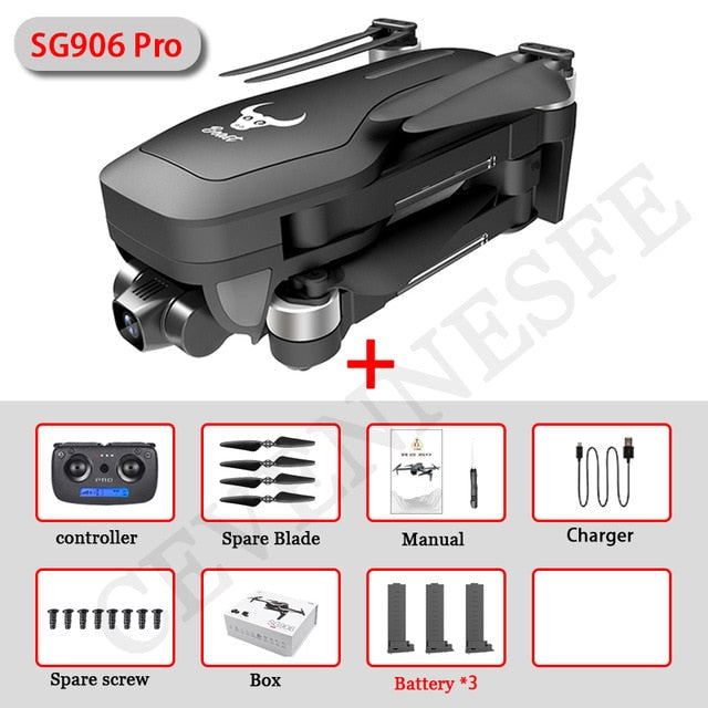 NEW SG906 / SG906 Pro 2 GPS Drone with Wifi FPV 4K Camera Three-axis anti-shake
