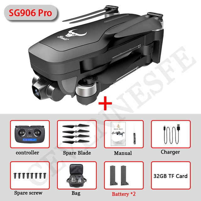 NEW SG906 / SG906 Pro 2 GPS Drone with Wifi FPV 4K Camera Three-axis anti-shake
