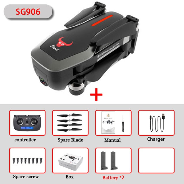 NEW SG906 / SG906 Pro 2 GPS Drone with Wifi FPV 4K Camera Three-axis anti-shake