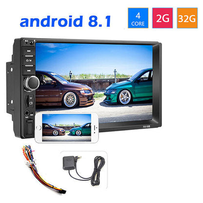2 din Car GPS multimedia Player Android Universal auto Stereo MP5 Player  WIFI Bluetooth FM
