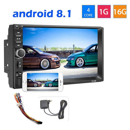 2 din Car GPS multimedia Player Android Universal auto Stereo MP5 Player  WIFI Bluetooth FM