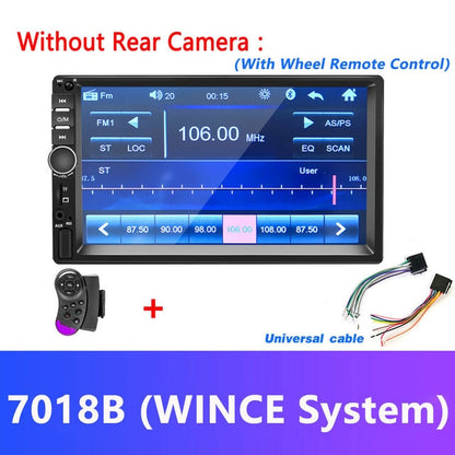 Android 8.1 2 Din Car Radio RAM 2GB+ ROM 32GB 7'' Universal Car Radio GPS Multimedia