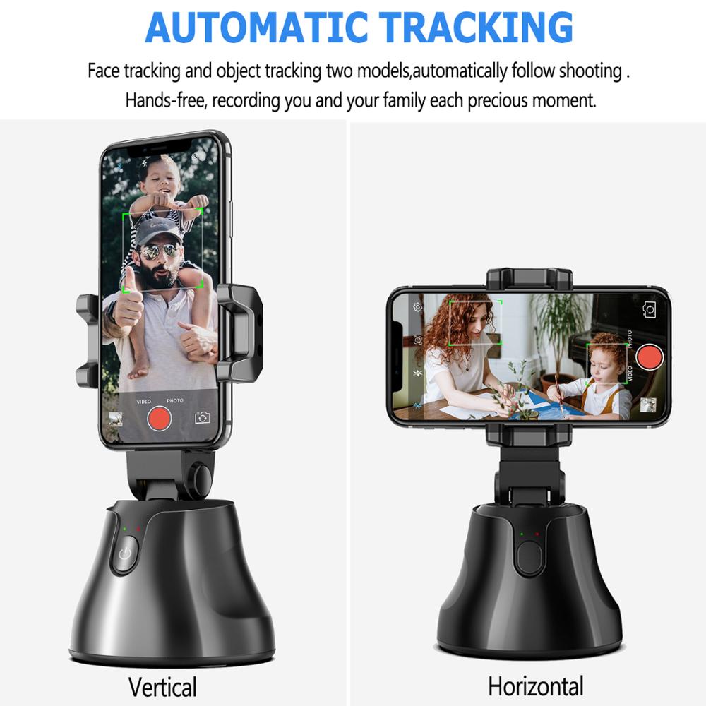 Make your smartphone even smarter Tracking Holder Auto Smart Shooting Selfie Stick 360 Rotation