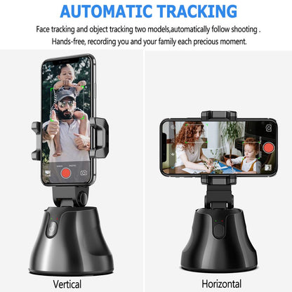 Make your smartphone even smarter Tracking Holder Auto Smart Shooting Selfie Stick 360 Rotation