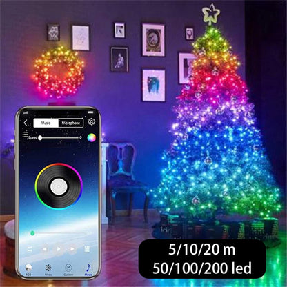 LED Light Bluetooth App Control Waterproof Outdoor Christmas Decoration