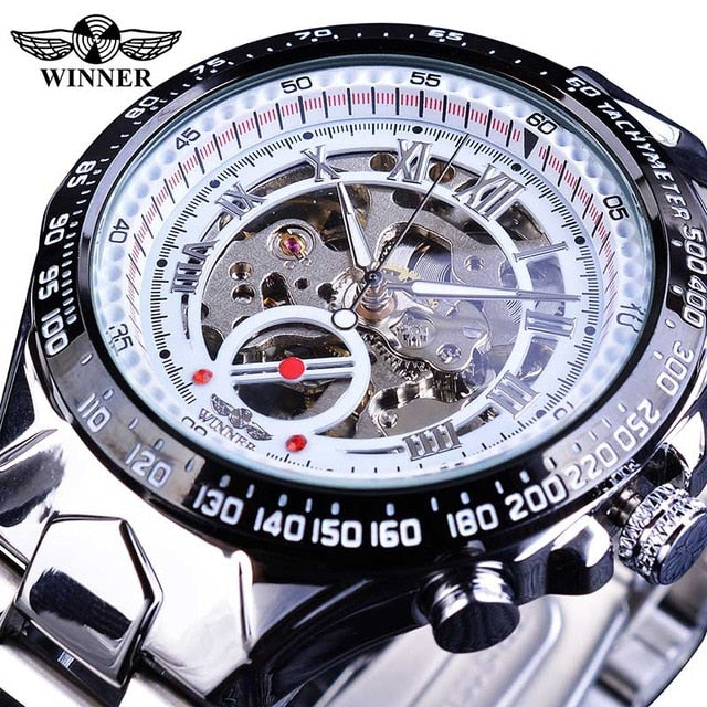 Mechanical Golden luxury Watch for Men Top Brand Automatic Skeleton