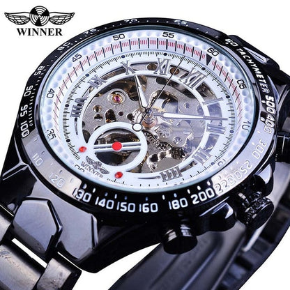 Mechanical Golden luxury Watch for Men Top Brand Automatic Skeleton